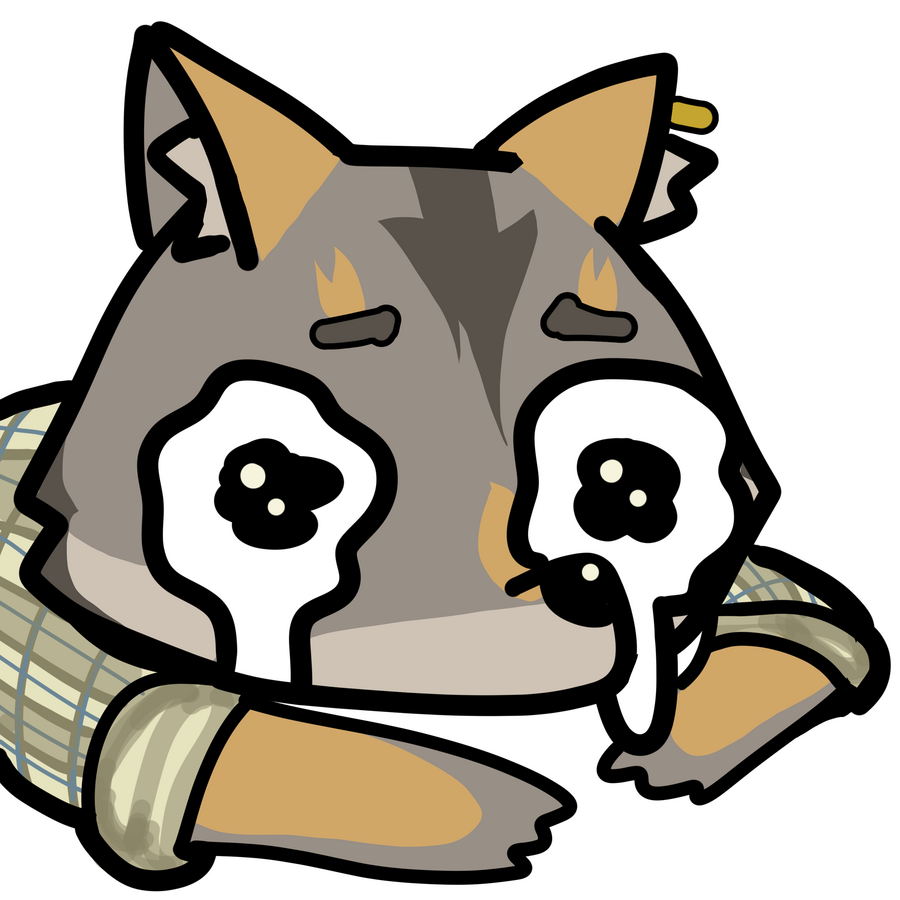 Sad wold character Sad wold character